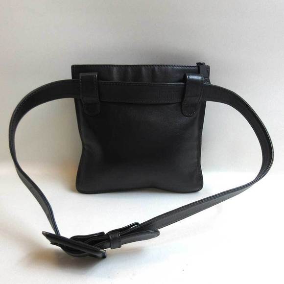 Chanel Waist Black Pouch Belt - Picture 1 of 7